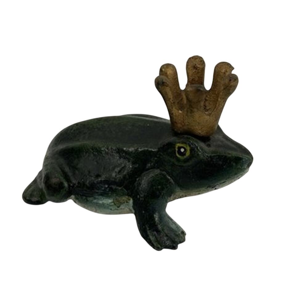 FROG & Crown CAST IRON Bottle Opener Figurine
